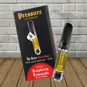 Pressure LA Aces THCa Liquid Diamonds + THCP Cartridge 1g - Image 10