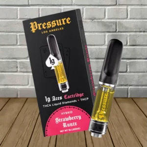 Pressure LA Aces THCa Liquid Diamonds + THCP Cartridge 1g - Image 4