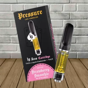 Pressure LA Aces THCa Liquid Diamonds + THCP Cartridge 1g - Image 5
