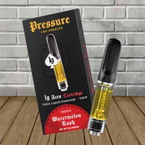 Pressure LA Aces THCa Liquid Diamonds + THCP Cartridge 1g - Image 3
