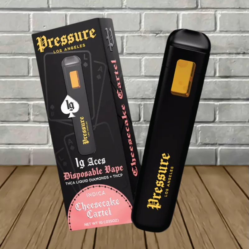 Pressure LA Aces THCa Liquid Diamonds + THCp Disposable 1g - Image 6