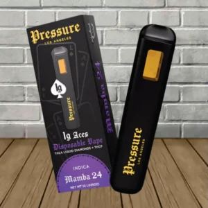 Pressure LA Aces THCa Liquid Diamonds + THCp Disposable 1g - Image 8