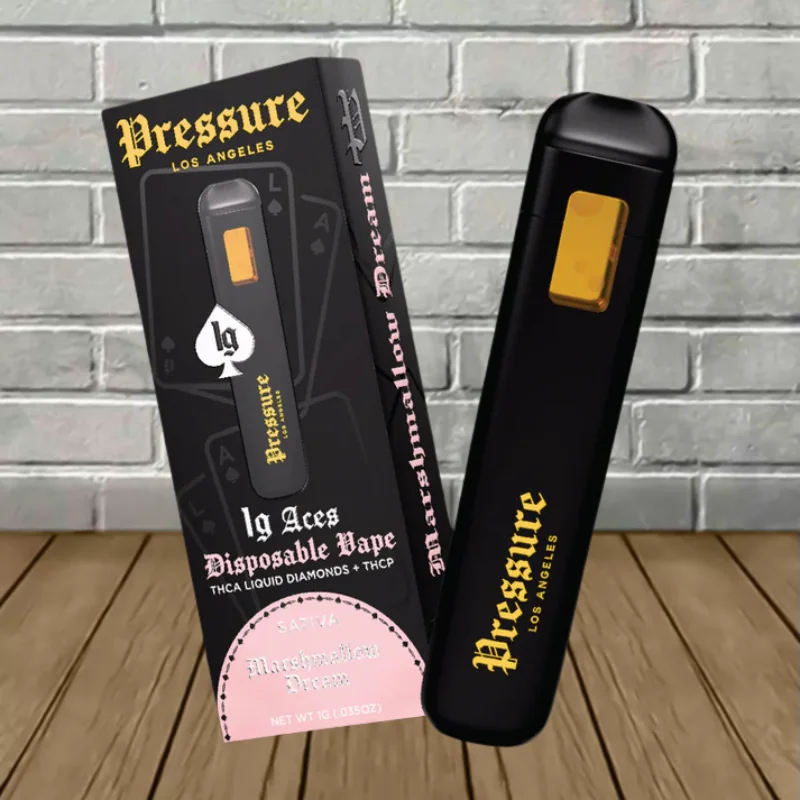 Pressure LA Aces THCa Liquid Diamonds + THCp Disposable 1g - Image 9