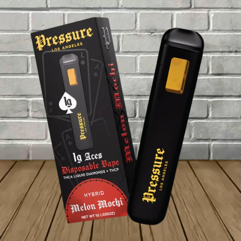 Pressure LA Aces THCa Liquid Diamonds + THCp Disposable 1g - Image 10