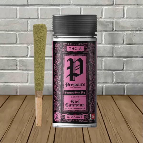 Pressure LA Kief Cannons 2g THCa Pre-Rolls 10ct — DISCONTINUED - Image 5