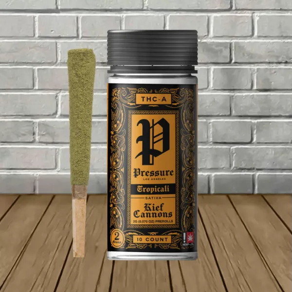 Pressure LA Kief Cannons 2g THCa Pre-Rolls 10ct — DISCONTINUED