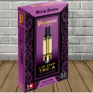 Pressure LA Live Resin THCa Vape Cartridge 3.5g - Image 3
