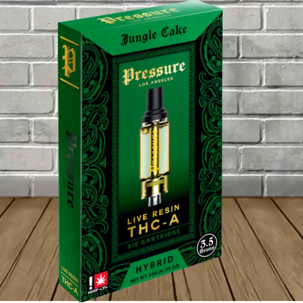 Pressure LA Live Resin THCa Vape Cartridge 3.5g - Image 6