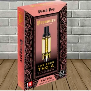 Pressure LA Live Resin THCa Vape Cartridge 3.5g - Image 11