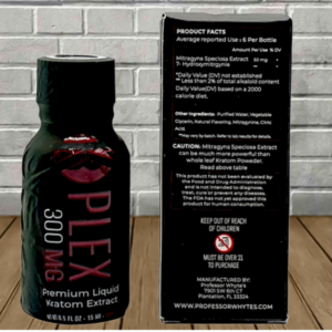 Alternative view of Prof Whytes Liquid Kratom Extract K-Plex Shot 300mg