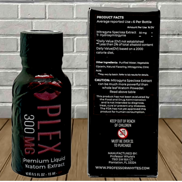 Prof Whytes Liquid Kratom Extract K-Plex Shot 300mg - Image 2