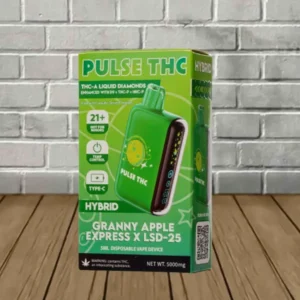 Pulse THC THCa Liquid Diamond Blend Disposable Vape 5g - Image 11