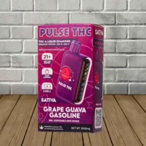 Pulse THC THCa Liquid Diamond Blend Disposable Vape 5g - Image 10