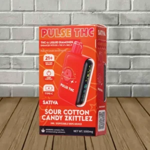 Pulse THC THCa Liquid Diamond Blend Disposable Vape 5g - Image 6