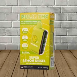 Pulse THC THCa Liquid Diamond Blend Disposable Vape 5g - Image 4