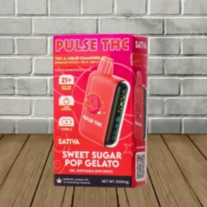 Pulse THC THCa Liquid Diamond Blend Disposable Vape 5g - Image 3