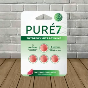 Alternative view of Pure7 7-Hydroxymitragynine Extract Tablets 4ct — DISCONTINUED