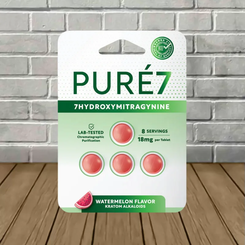 Pure7 7-Hydroxymitragynine Extract Tablets 4ct — DISCONTINUED - Image 2