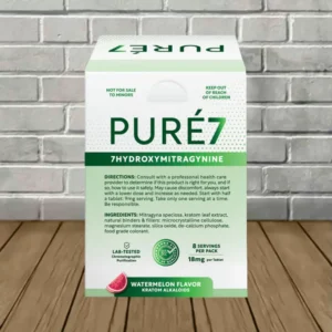 Pure7 7-Hydroxymitragynine Extract Tablets Full Case 10ct — DISCONTINUED - Image 5