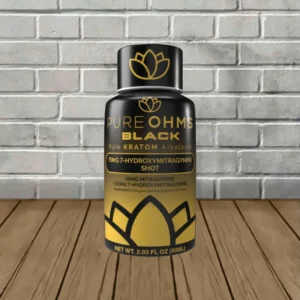 Pure Ohms Black 7-Hydroxymitragynine Liquid Extract Shot 2oz — DISCONTINUED