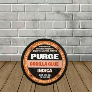 Alternative view of Purge Cured Resin 90% THCa Budder Dab 3g — DISCONTINUED