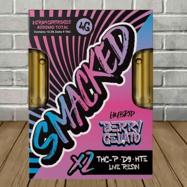 Purlyf Live Resin HTE Smacked Blend Vape Cartridge 4g — DISCONTINUED - Image 3