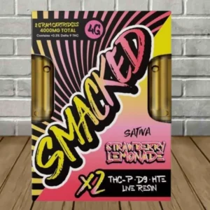 Purlyf Live Resin HTE Smacked Blend Vape Cartridge 4g — DISCONTINUED