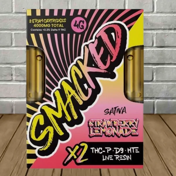 Purlyf Live Resin HTE Smacked Blend Vape Cartridge 4g — DISCONTINUED