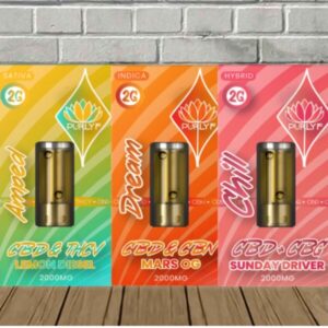 Purlyf Targeted CBD Cartridge 2g