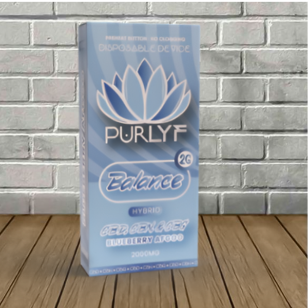 Purlyf Targeted CBD Disposable 2g - Image 2