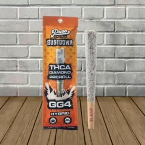 Puro Exotics Bustdown THCa Diamond Preroll 2g - Image 3
