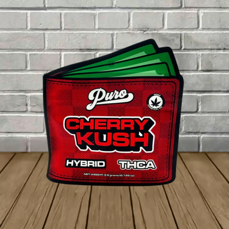 Puro Silver Tier THCa Flower Wallet Bag - Image 2