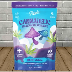 Purple Cannadelic Magic Mushroom Microdose Gummies 6000mg — DISCONTINUED - Image 3