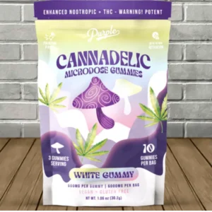 Purple Cannadelic Magic Mushroom Microdose Gummies 6000mg — DISCONTINUED - Image 6