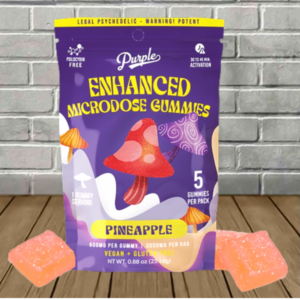 Purple Enhanced Microdose Mushroom Gummies — DISCONTINUED - Image 5