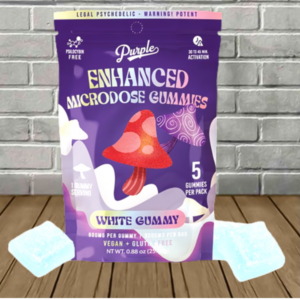 Purple Enhanced Microdose Mushroom Gummies — DISCONTINUED - Image 8