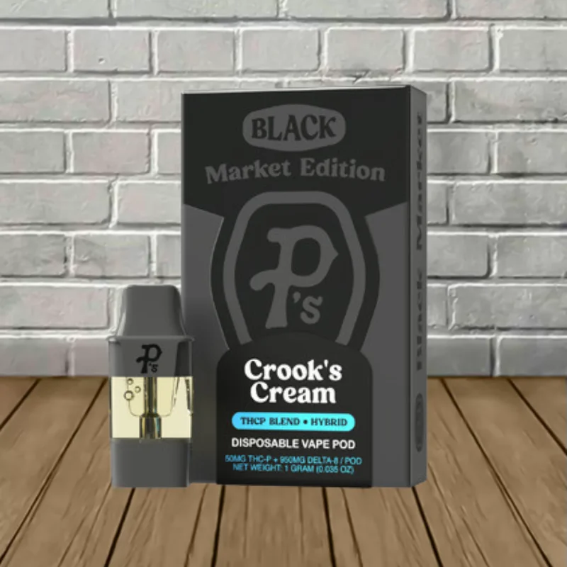 Pushin P’s Black Market Edition Pod System + 1000mg THCP Pod - Image 4