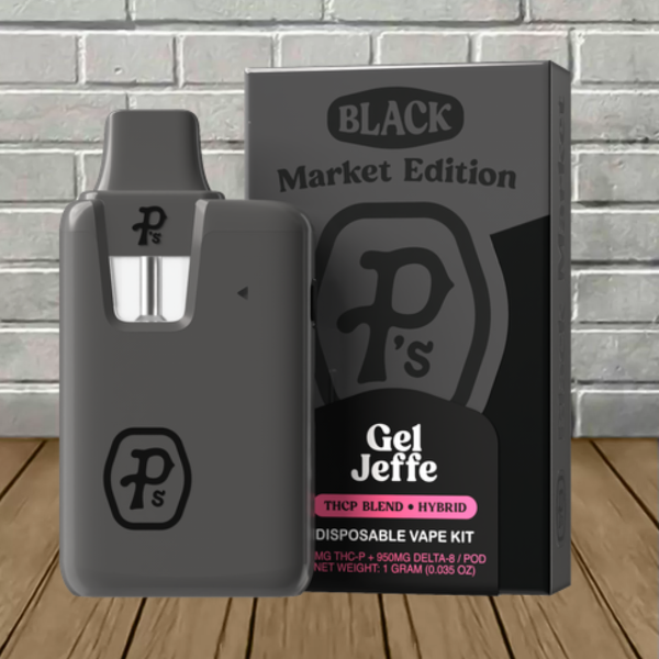 Pushin P’s Black Market Edition Pod System + 1000mg THCP Pod