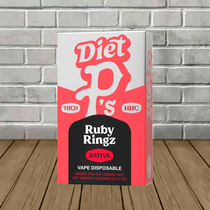 Pushin P’s Diet P’s THCH Disposable Vape 2g - Image 3