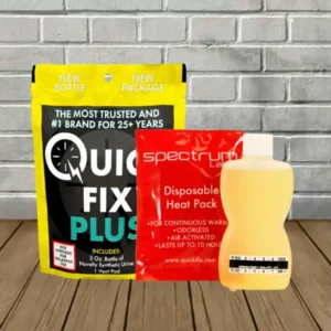 Quick Fix Plus 6.3 Novelty Synthetic Urine 3oz - Image 3