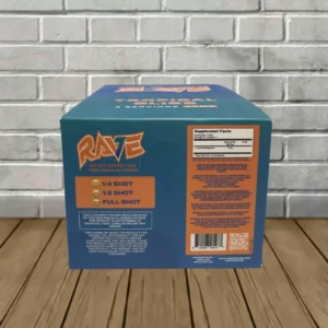 Alternative view of Rave Kratom Seven Hydroxy Liquid Extract Shot Case 12ct — DISCONTINUED
