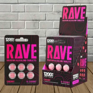 Rave Fast-Acting Nano Kratom Tablets 1200mg