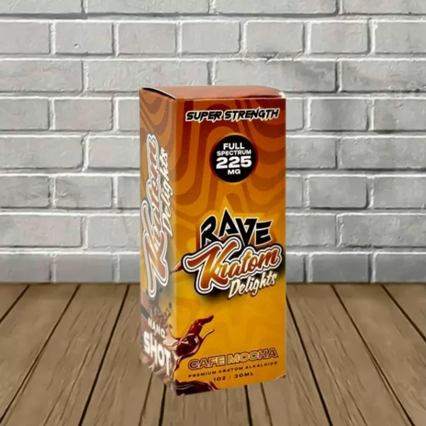 Rave Kratom Delights Super Strength Extract Shots 225mg - Image 7
