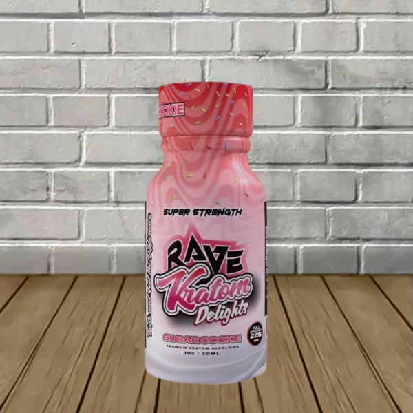 Rave Kratom Delights Super Strength Extract Shots 225mg - Image 2