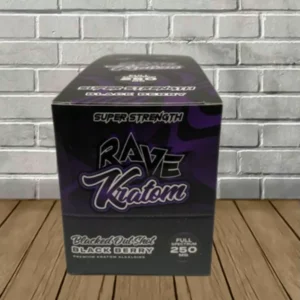 Rave Kratom Super Strength Blacked Out Shot 250mg - Image 7