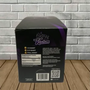 Rave Kratom Super Strength Blacked Out Shot 250mg - Image 8