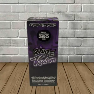 Rave Kratom Super Strength Blacked Out Shot 250mg - Image 5