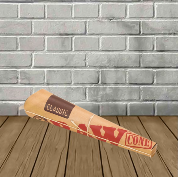 Raw Classic 1 1/4 Size Pre-Rolled Cones 6pk