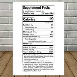 Alternative view of Rebel Energy Caffeine Gummy