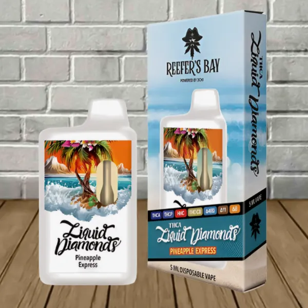 Reefer’s Bay THCa Liquid Diamonds Blend Disposable Vape 5ml — DISCONTINUED - Image 2